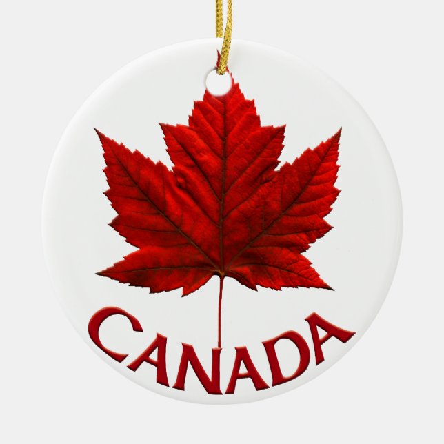 Ornamento De Cerâmica Ofertas Personalizadas do Canadá para Souvenir do  (Frente)