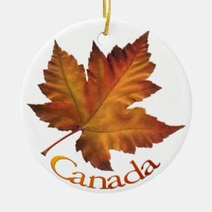 Ornamento De Cerâmica Ofertas Personalizadas do Canadá para Souvenir do 