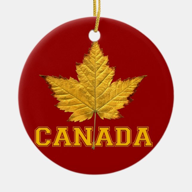 Ornamento De Cerâmica Ofertas Personalizadas do Canadá para Souvenir do  (Frente)