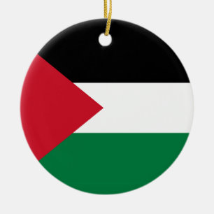 Ornamento De Cerâmica oficialmente pavilhão do Estado da Palestina