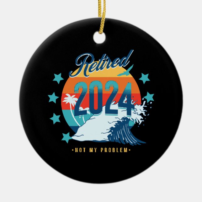 Ornamento De Cerâmica Oficialmente Reformado 2024 (Frente)