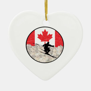 Ornamento De Cerâmica Oh Canadá