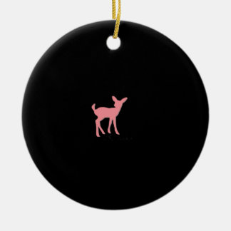 Ornamento De Cerâmica Oh Deer Retro Classic Style Ornament