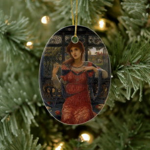 Ornamento De Cerâmica Oh Swallow, Swallow by John Melhuish Strudwick