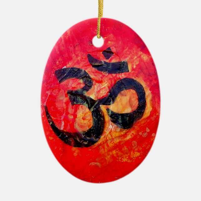 Ornamento De Cerâmica Ohm (Frente)