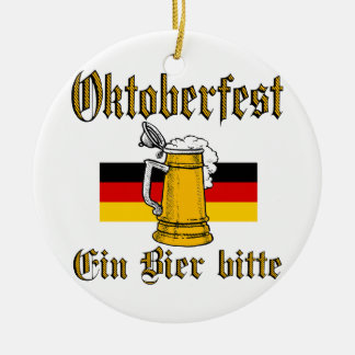 Ornamento De Cerâmica Oktoberfest Gear