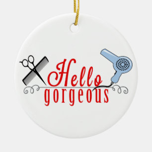 Ornamento De Cerâmica Olá, Gordo