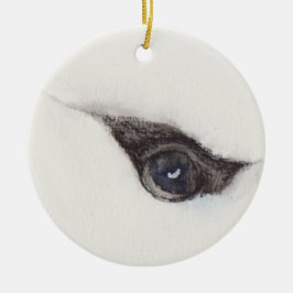Ornamento De Cerâmica Olho do Albatroz – Coleção Gaze