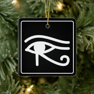 Ornamento De Cerâmica Olho Egípcio de Horus