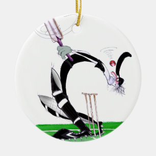 Ornamento De Cerâmica olho na bola, fernandes tony do grilo do quivi