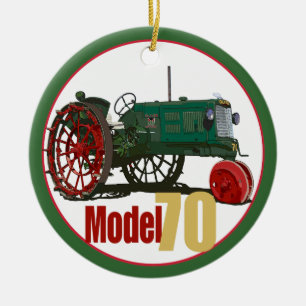 Ornamento De Cerâmica Oliver Hart-Parr 70 Ornament