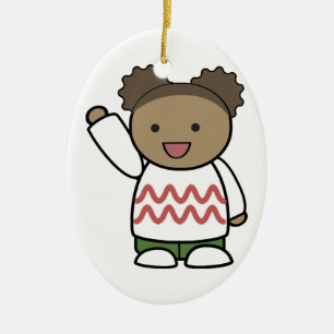 ORNAMENTO DE CERÂMICA OLLO TEDDY BEAR