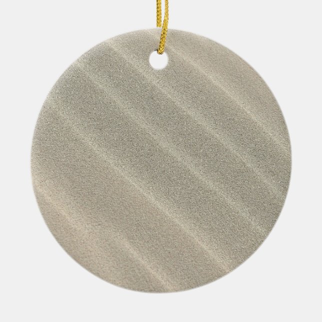 Ornamento De Cerâmica Ondas de areia (Frente)