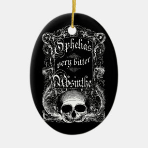 Ornamento De Cerâmica Ophelia é muito amarga