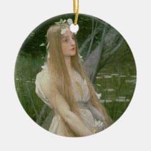 Ornamento De Cerâmica Ophelia (óleo em canvas)