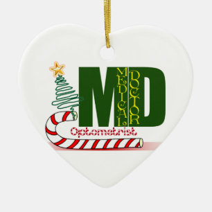 ORNAMENTO DE CERÂMICA OPTOMETRIA MERCADORIA NATAL DO NATAL