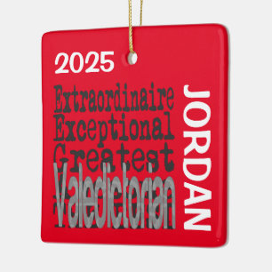 Ornamento De Cerâmica Orador de Destaque Extraordinário PERSONALIZADO