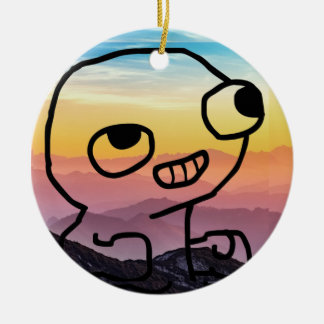 Ornamento De Cerâmica Orament!
