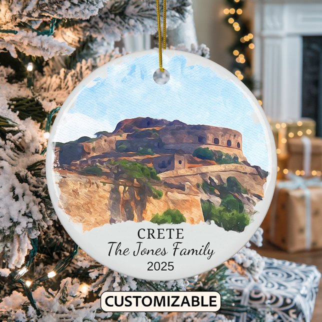 Ornamento De Cerâmica Ordem de Criação Personalizada, Grécia (Criador carregado)