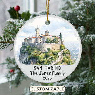 Ornamento De Cerâmica Ordem Personalizada de São Marino, Europa