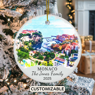 Ornamento De Cerâmica Ordem Personalizada Mônaco, Europa