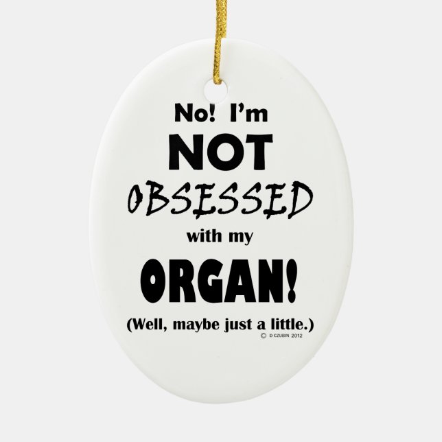 Ornamento De Cerâmica Órgan Obsso (Frente)