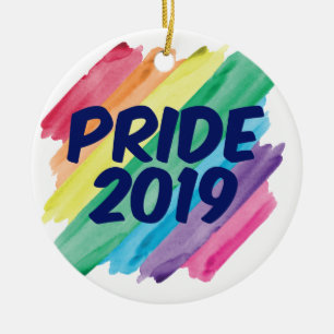 Ornamento De Cerâmica Orgulho gay 2019