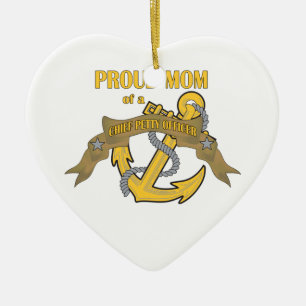 Ornamento De Cerâmica Orgulhosa mãe de um Sub oficial