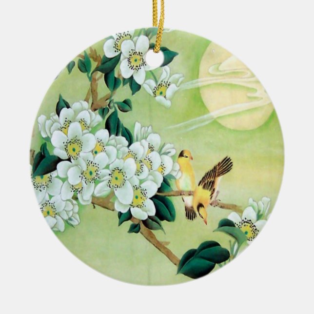 Ornamento De Cerâmica Oriental (Frente)