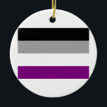 ORNAMENTO DE CERÂMICA ORIGINAL ASSEXUADO DA BANDEIRA<br><div class="desc">Se a vida era um t-shirt, seria totalmente alegre! Consulte sobre 1.000 Orgulho, cultura, igualdade, calão, & design do humor. O gay o mais original, o Bi lésbica, o transporte, o panasca, e o roupa de Intersexed na Web. Tudo do GAY ao ACHADO E.U. de Z @ http://www.GlbtShirts.com SOBRE: A...</div>