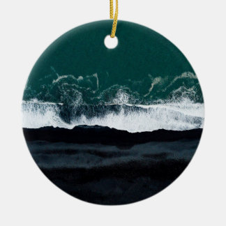 Ornamento De Cerâmica Ornaço Glacier Solheimajokull