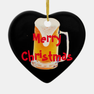 Ornamento De Cerâmica Ornament Beer Mug