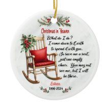 Ornament Christmas in Heaven