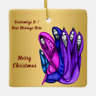 Ornamento De Cerâmica Ornament Christmas Three Wise Kings