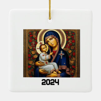 Ornamento De Cerâmica Ornament for Christmas 2024 Ucrânia