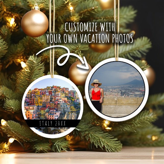 Ornamento De Cerâmica Ornament Viagem Itália (Criador carregado)