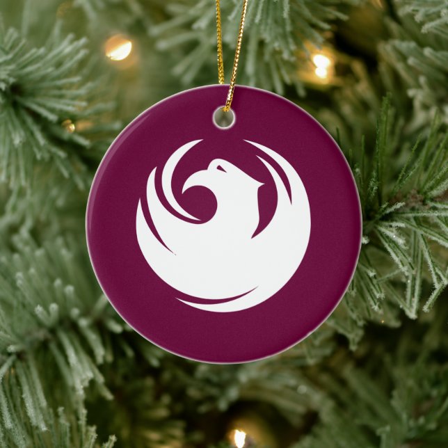 Ornamento De Cerâmica Ornament with flag of Phoenix, Arizona (Árvore)