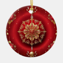 Ornaments Red Decorative Ornaments Holiday Ornamen