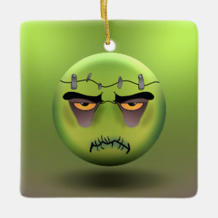 Ornamento De Cerâmica Ornement En Céramique Frankenmoji