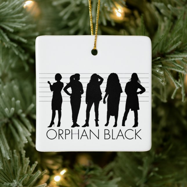 Ornamento De Cerâmica Orphan Black | Silhouette de caráter (Árvore)