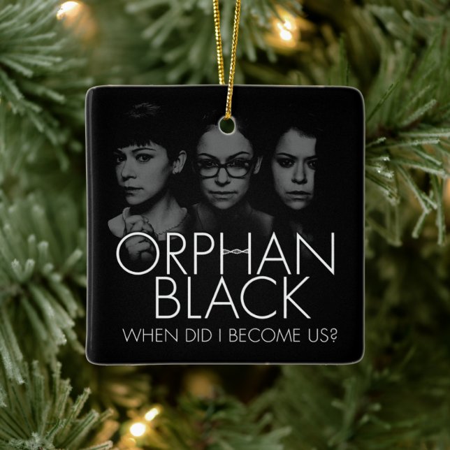 Ornamento De Cerâmica Orphan Black | Três Sestras Silhouette (Árvore)