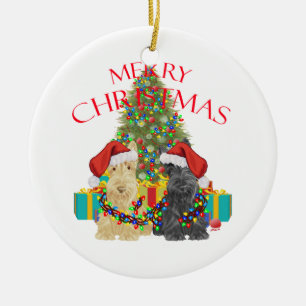 Ornamento De Cerâmica Os ajudantes do Papai Noel