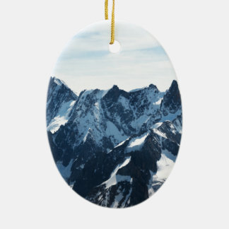 Ornamento De Cerâmica Os Alpes - magníficos!