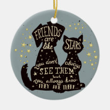 Os amigos bonitos são como citações das estrelas