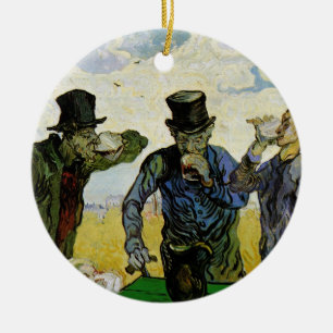 Ornamento De Cerâmica Os Bebedores por Vincent van Gogh