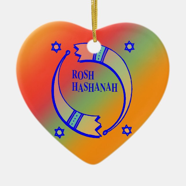 Ornamento De Cerâmica Os Cavalos de Férias - (Frente)