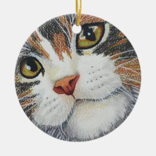 Ornamento De Cerâmica Os olhos têm-no