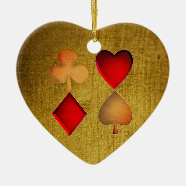 Ornamento De Cerâmica Os quatro fatos, (Frente)