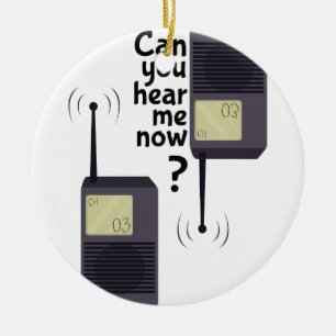 Ornamento De Cerâmica Ouça-me