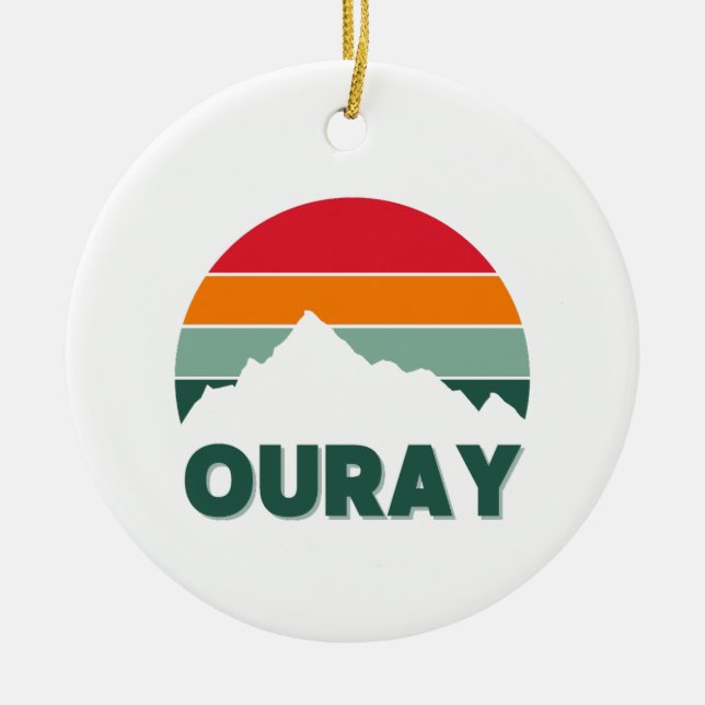 ORNAMENTO DE CERÂMICA OURAY (Frente)